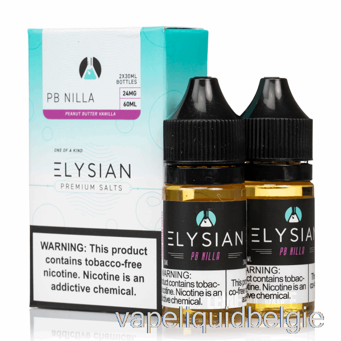 Vape Vloeistof Pb Nilla - Elysische Zouten - 60 Ml 12 Mg